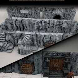 Modular Cliffs - 28mm gaming - Sample Items