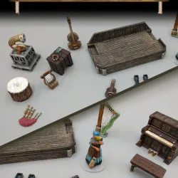 Music and Sound - 28mm Gaming - Sample Items