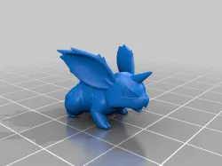 Nidoran M / Nidorino / Nidoking (Pokemon 35mm Scale Series)