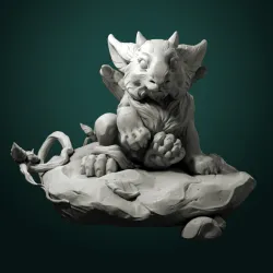 O'elle baby dragon pre-supported