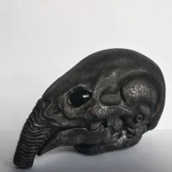 Prometheus Engineer head with Space Jockey Helmet