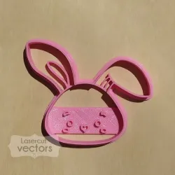 Rabbit Cookie cutter.  Rabbit cookie cutter