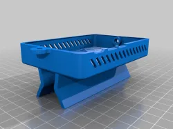 RaspberryPi 5 case with space for PiMoroni NVMe base