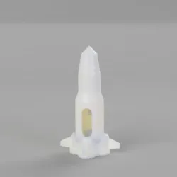 Rocket - Dog poop bag roll holder