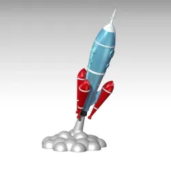 Rocket lamp turbo
