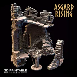Ruined Tower /Terrain/ /Pre-supported/