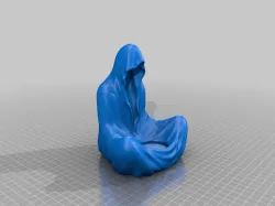 Sitting Ghost Candle Holder