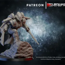 Space Elves spider 1 support ready