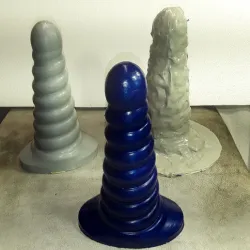Spiral Cone Butt Plug
