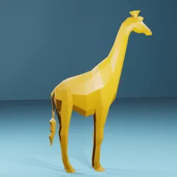 Standing Giraffe