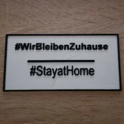 #stayathome / #wir bleibenzuhause