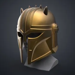 The Mandalorian - Armorer Blacksmith helmet
