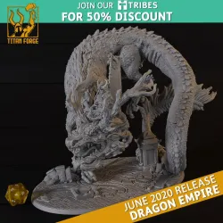 Tianlong - Dragon Empire - Titan Forge Miniatures June 2020