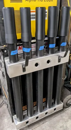 TIG filler rod storage cap