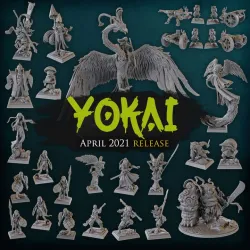 Titan Forge Miniatures - 2021 - April - Yokai