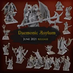 Titan Forge Miniatures - 2021 - June - Daemonic Asylum