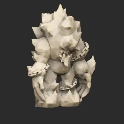 Troll x3 Earth Rock Ice