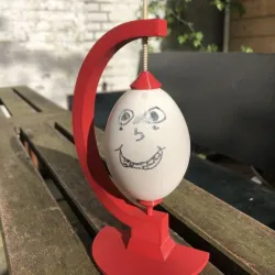 Upgrade, better design: egg painter holder for a creative Easter!