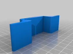 Upgrade the limit switch baffle and bracket fixing fixture for the linear guide rail of the Ender 3 MAX
