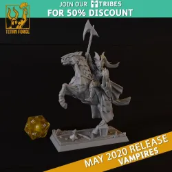 Vampire Prince - Vampires - Titan Forge Miniatures May 2020