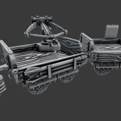 Wagons - Dragon Hunters - 28mm Gaming