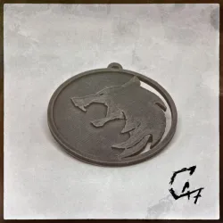 Witcher Series Medallion - Wolf