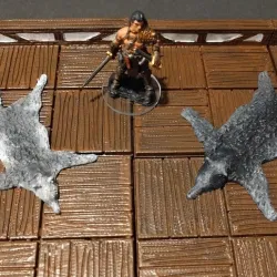 Wolf Pelt / Rug - 28mm gaming