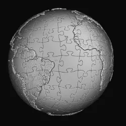 3D Globe Puzzle