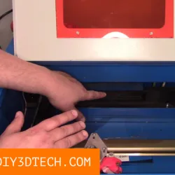 3D Printable k40 Laser Vent Cover!