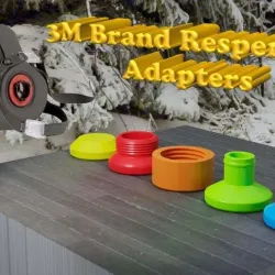 3M Brand Respirator Adapters