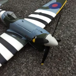 4 bladed Spinner/Hub for R/C 800mm Tempest/750mm Mustang