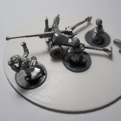 Anti-tank barrel base 6pdr Bolt Action