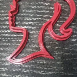 Barbie silhouette Cookie Cutter