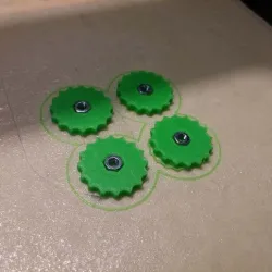 Bed Level FingerKnob