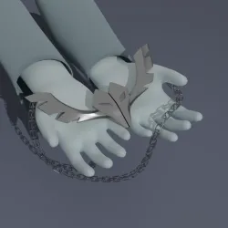BNA  necklace ginrou wolf cosplay