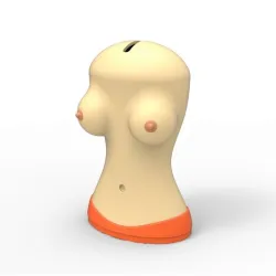 Boobs moneybox
