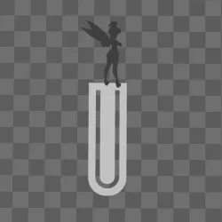 bookmark - bookmark - bell fairy - disney