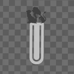 bookmark - bookmark - disney - lion king