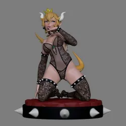 Bowsette NSFW / Lingerie