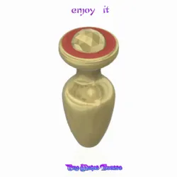 brilliance female male anal plug Anus butt Expander v12 3d print cnc