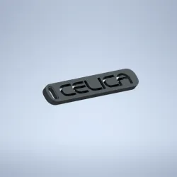 Celica logo emblem keychain keyring