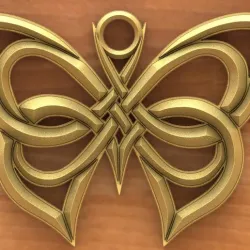 Celtic butterfly 1