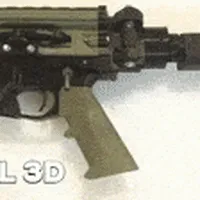 COMPLETE 3D MACHINE GUN