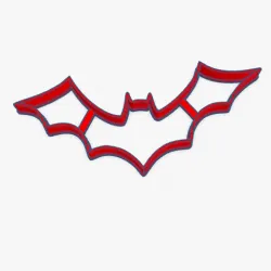 Cookie Cutter Bat Batman Vampirina Covid Cortante Galletita Murcielago