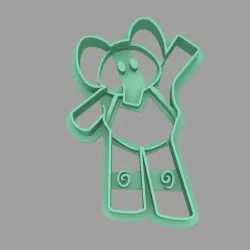 Cookie Cutter. Cookie Cutter fondan dough. Elly-Pocoyo