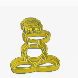 Cookie Cutter Duck Pocoyo Duck Cookie Cutter