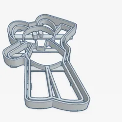 Cookie Cutter Elephant Pocoyo Elly Cookie Cutter Elephant