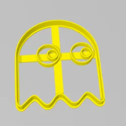 Cookie Cutter Ghost Pacman Ghost Cookie Cutter