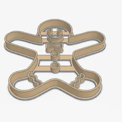 Cookie Cutter GingerBread Hug Gingerbread Cookie
