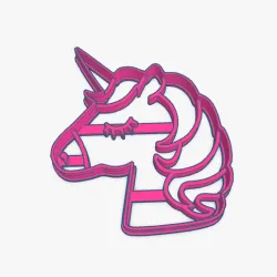 Cookie Cutter Unicorn Cortante Galletita Unicornio